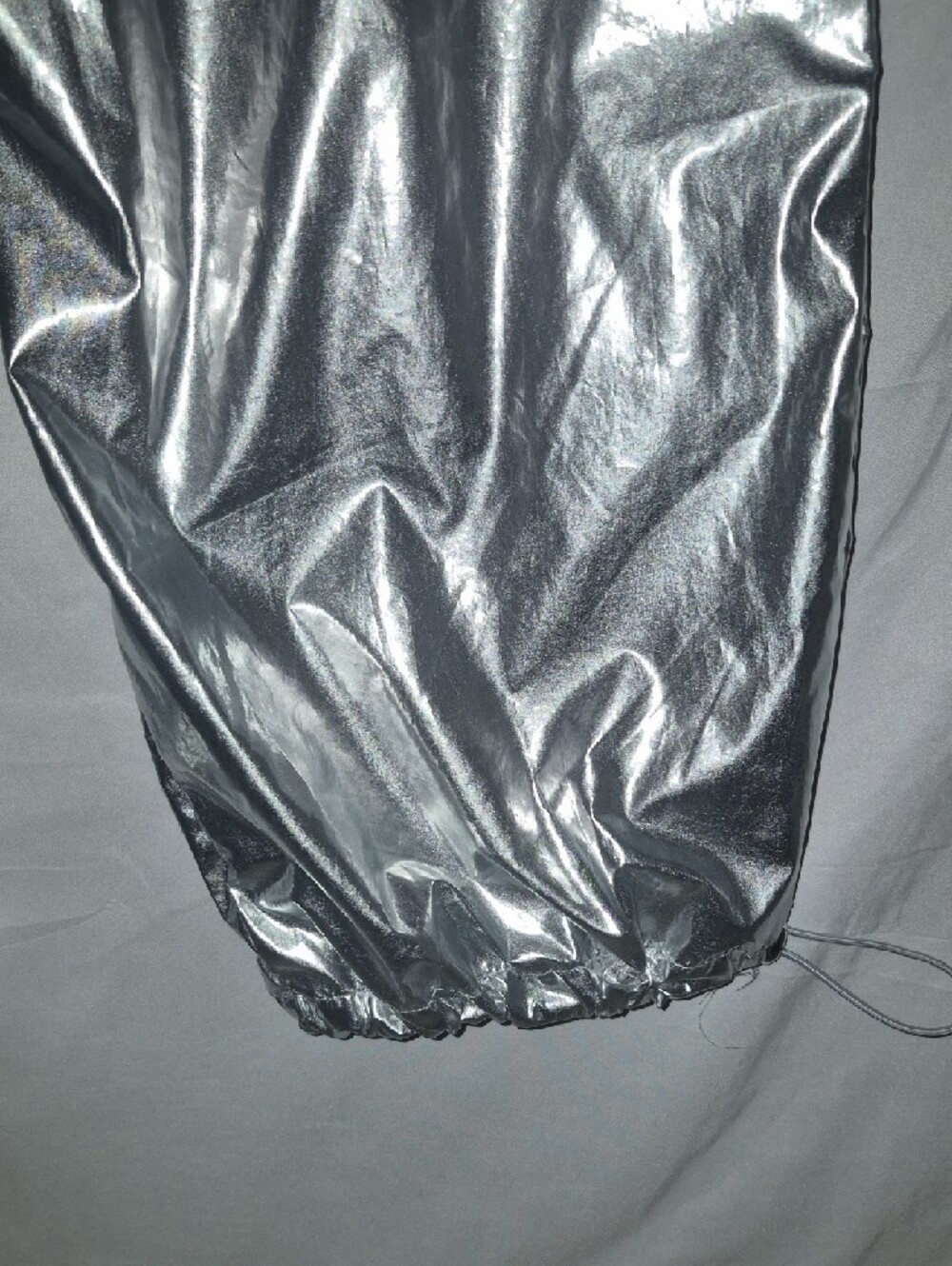 Jolie & Joy Metallic Silver Pants - Picture 5 of 7
